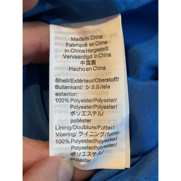 J. Crew Mini Faux Wrap Dress Short Sleeve In Blue Floral Print Sz 10 - Picture 6 of 6